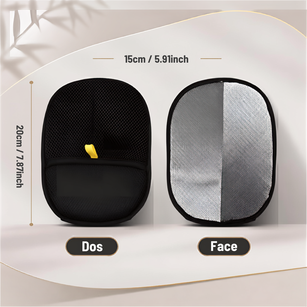 Gant anti-poils voiture & tapis — électrostatique double face