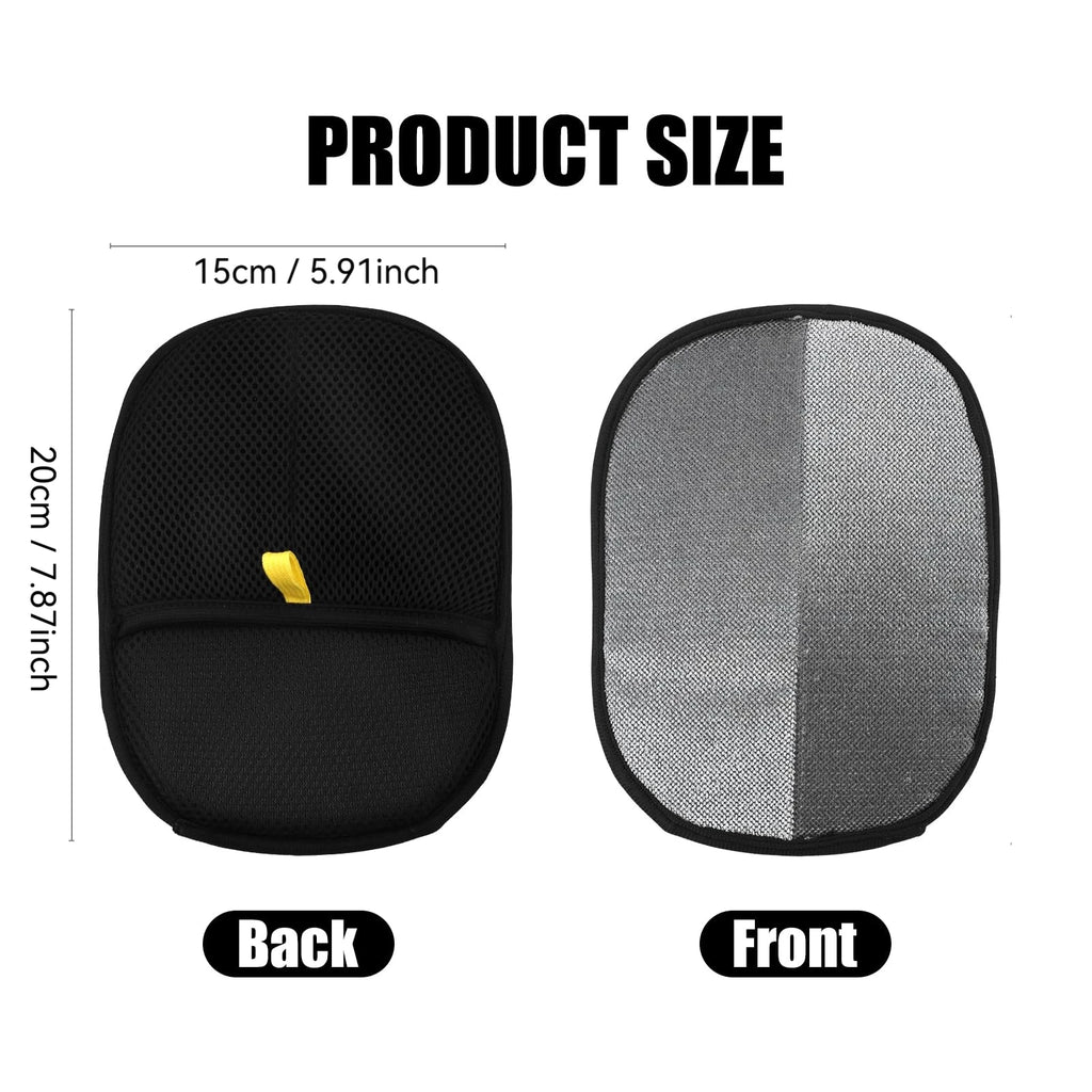 Gant anti-poils voiture & tapis — électrostatique double face