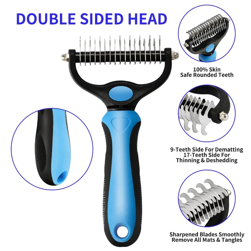 Brosse démêlante autonettoyante
