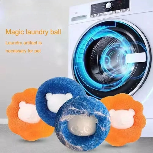Boules anti-poils pour lave-linge