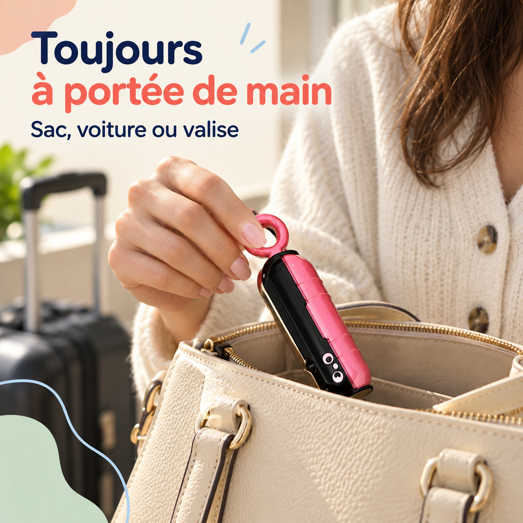 Rouleau adhésif réutilisable Floomy — vue du produit